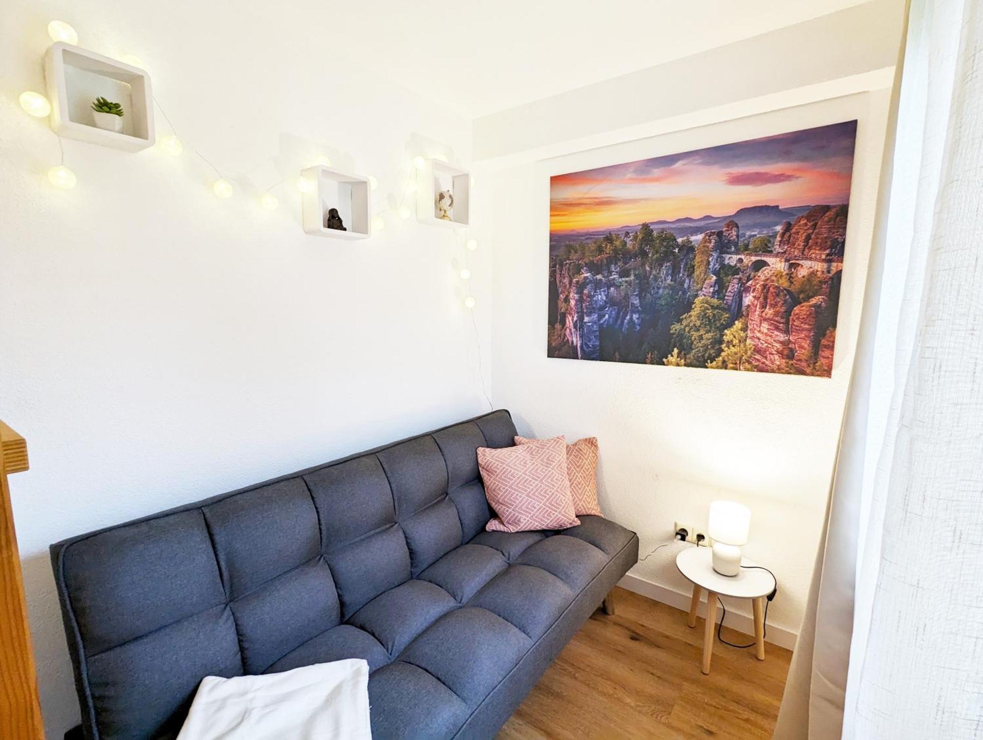 S2 - Urlaubsmagie - Am Wanderweg Mit Terrasse Apartment Зебниц Екстериор снимка