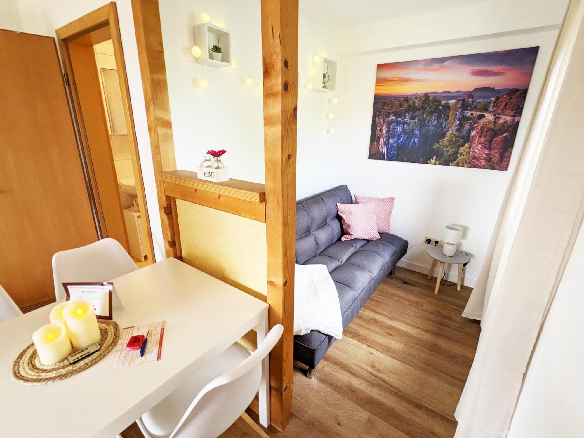 S2 - Urlaubsmagie - Am Wanderweg Mit Terrasse Apartment Зебниц Екстериор снимка